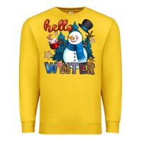 Lemon hello winter Premium Sweatshirt - OliviaCreatesArt