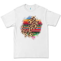 White serape leopard patch Premium Tee - AdoDesignShop