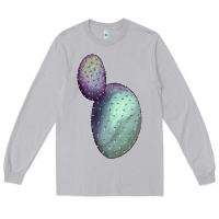 Moon Dust Opunthia Santa Rita Cactus Long Sleeve Tee - LillyAllenDesigns