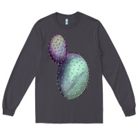 Smoke Opunthia Santa Rita Cactus Long Sleeve Tee - LillyAllenDesigns