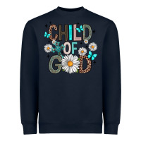 Navy child of god Heavyweight Sweatshirt - Artiststas