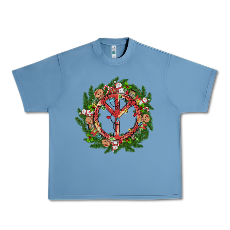 Christmas Peace Urban Heavy Tee by MaliasSmallBusiness | Teevron