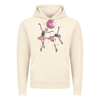 Vintage Artic skeleton ballerina Vintage Hoodie - MaliasSmallBusiness