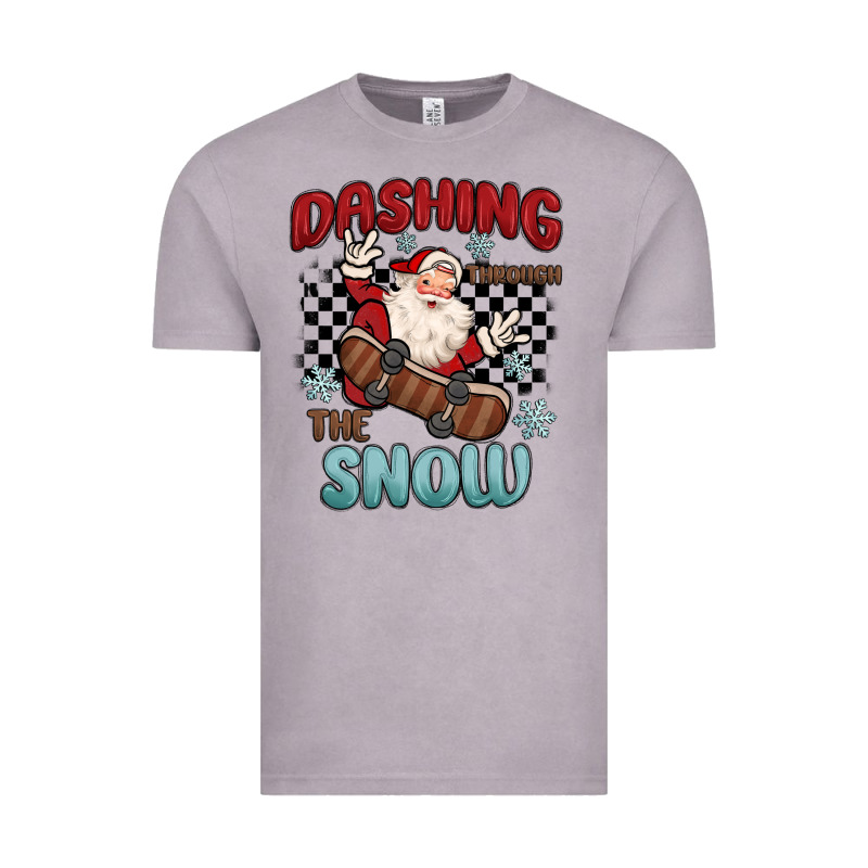 Dashing Through The Snow Vintage Tee by MaliasSmallBusiness | Teevron