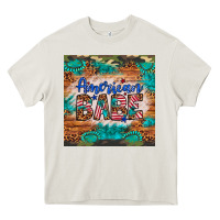Cream american babe Heavy Core Tee - Artiststas