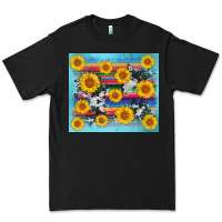 Black serape cowhide sunflower Premium Tee - AdoDesignShop