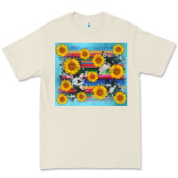 Bone serape cowhide sunflower Premium Tee - AdoDesignShop