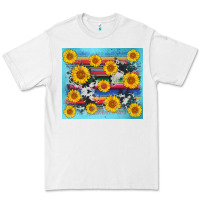 White serape cowhide sunflower Premium Tee - AdoDesignShop