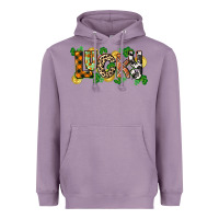 Lavender Western lucky St. Patrick's Day Heavyweight Hoodie - CowGirlArtShop