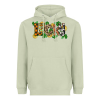 Matcha Western lucky St. Patrick's Day Heavyweight Hoodie - CowGirlArtShop