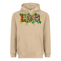 Mushroom Western lucky St. Patrick's Day Heavyweight Hoodie - CowGirlArtShop