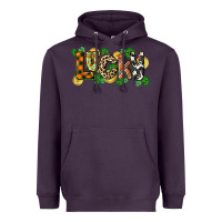 Plum Western lucky St. Patrick's Day Heavyweight Hoodie - CowGirlArtShop