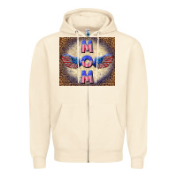 Sandshell American mom Zipper Hoodie - TumblerDesignByShophia