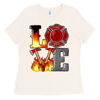 Bone firefighter love Ladies Tee - Artiststas