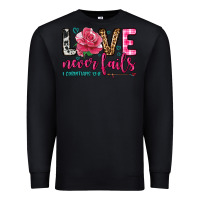 Black love never fails Premium Sweatshirt - OliviaCreatesArt