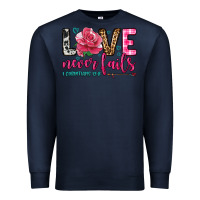 Navy love never fails Premium Sweatshirt - OliviaCreatesArt