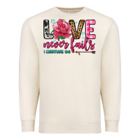 Sandshell love never fails Premium Sweatshirt - OliviaCreatesArt