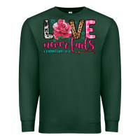 Sports Green love never fails Premium Sweatshirt - OliviaCreatesArt