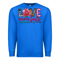 True Royal love never fails Premium Sweatshirt - OliviaCreatesArt