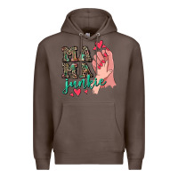 Coffee Mama Junkie Mother's Day Premium Hoodie - CowGirlArtShop