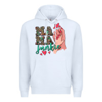 White Mama Junkie Mother's Day Premium Hoodie - CowGirlArtShop