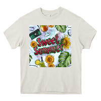 Sweet Summer Seamless Pattern Heavy Core Tee | Teevron