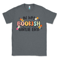 Charcoal Heather in my bookish girlie era Classic Tee - MaliasSmallBusiness