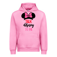 Fuchsia Pink Minnie Mouse Urban Hoodie - CowhideDigitalArt