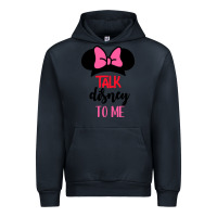 Navy Minnie Mouse Urban Hoodie - CowhideDigitalArt