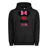 Pigment Black Minnie Mouse Urban Hoodie - CowhideDigitalArt
