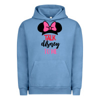 Pigment Pebble Blue Minnie Mouse Urban Hoodie - CowhideDigitalArt