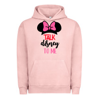 Pigment Salmon Minnie Mouse Urban Hoodie - CowhideDigitalArt