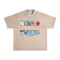 French Oak custom name nurse Urban Heavy Tee - MaliasSmallBusiness
