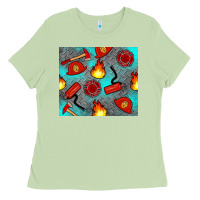 Matcha firefighter equipment Ladies Tee - Artiststas