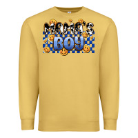 Antique Gold mama's boy olivia Premium Sweatshirt - OliviaCreatesArt
