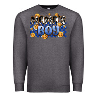 Charcoal Heather mama's boy olivia Premium Sweatshirt - OliviaCreatesArt