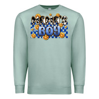 Seafoam mama's boy olivia Premium Sweatshirt - OliviaCreatesArt