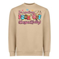 Mushroom i'm reading fuck off respectfully Heavyweight Sweatshirt - Artiststas