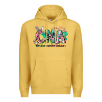 Antique Gold certified nursing assistant Premium Hoodie - CowGirlArtShop
