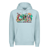 Blue Mist certified nursing assistant Premium Hoodie - CowGirlArtShop