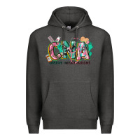 Charcoal Heather certified nursing assistant Premium Hoodie - CowGirlArtShop