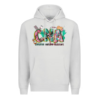 Dove Grey certified nursing assistant Premium Hoodie - CowGirlArtShop