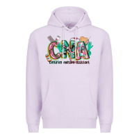 Lilac certified nursing assistant Premium Hoodie - CowGirlArtShop