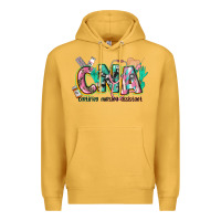 Mustard certified nursing assistant Premium Hoodie - CowGirlArtShop