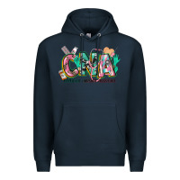 Navy certified nursing assistant Premium Hoodie - CowGirlArtShop