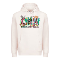 Pale Pink certified nursing assistant Premium Hoodie - CowGirlArtShop