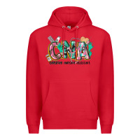 Red certified nursing assistant Premium Hoodie - CowGirlArtShop