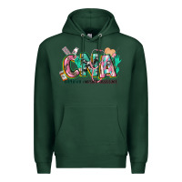 Sports Green certified nursing assistant Premium Hoodie - CowGirlArtShop