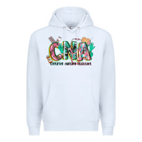 White certified nursing assistant Premium Hoodie - CowGirlArtShop