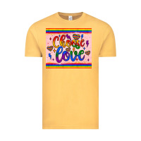 Vintage Mustard choose love tumbler Vintage Tee - JahusDesignShop